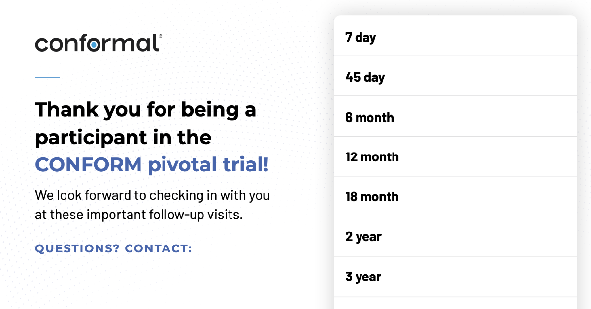 Patient Magnet Follow up card web image